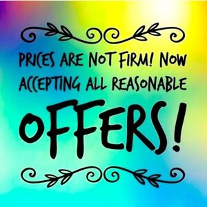 Colorful Offer Sign